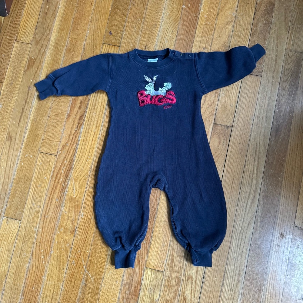 Warner Bros. Navy Bugs Bunny Kids Footie